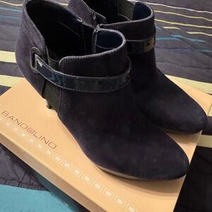 Bandolino Dark Blue Ankle Boots